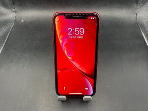 【美品】 Apple iPhone XR 64GB レッド SIMロック解除済み