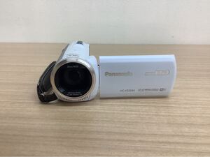 ◯営KU014-A8T60【埼玉発】Panasonic デジタルハイビジョンビデオカメラ ハンディカム HC-V550M-W ホワイト 通電簡易動作確認済み 本体のみ