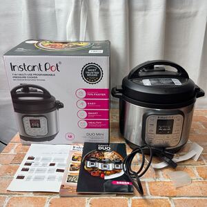 Instant Pot DUO Mini Instant Pot 7IN1 プログラム機能付 マルチ電気圧力鍋 電気圧力鍋 インスタントポット 家電