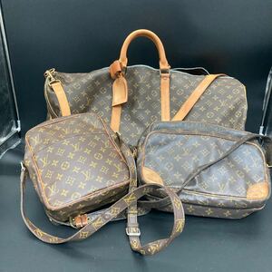 (1スタ)LOUIS VUITTON ルイヴィトンバッグおまとめ 3点!! キーポル60 カデナ ショルダー ジャンク品