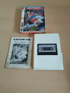エニックス ライト・フリッパー テープ ジャンク PC-8801 ENIX E-G031 ヤフオクのみ出品 商品説明必読