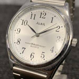 ◯【売り切り】SEIKO セイコー ALBA アルバ クォーツ 3針 腕時計 V501-6V50