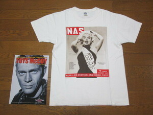 良好 TOYS McCOY トイズマッコイ TOYSMcCOY マリリンモンロー MARILYN MONROE Tシャツ MISS NAVAL AIR STATION 8,800円 36 TMC1821 N.A.S 