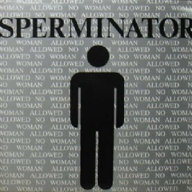 $ SPERMINATOR / NO WOMAN ALLOWED (ROT 008) レコード盤　反り　ロッテルダム　レーベル　ガバ　ROTTERDAM RECORDS Y5+