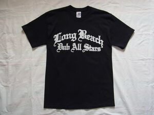 ☆美品☆ 00s ビンテージ Long Beach Dub Allstars ロングビーチダブオールスターズ Tシャツ sizeM 黒 ☆USA古着 ロック Sublime 90s OLD