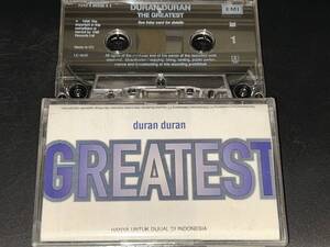 Duran Duran / Greatest 輸入カセットテープ