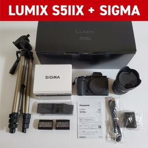 Panasonic LUMIX S5IIX / SIGMA シグマ 28-70mm F2.8 DG DN L-mount Lマウント 撮影セット！