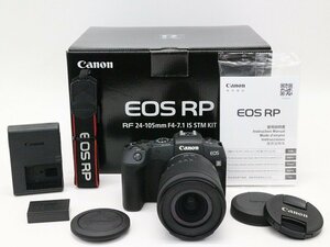 ●○【美品・総シャッター数1000回以下】Canon EOS RP RF24-105 IS STM レンズキット ミラーレス 一眼カメラ キャノン○●026467001m○●