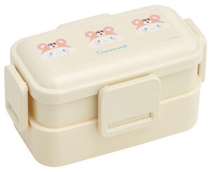 女性用 2段 日本製 ドーム型フタ ふんわり盛れる 抗菌 600ml サンリオ PFLW4AG-A かぶりもの シナモロール 弁当