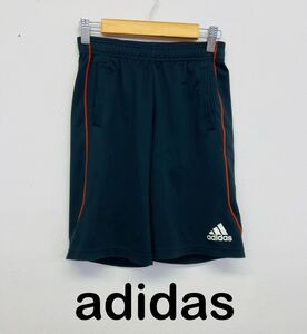 ★アディダス/adidas★ハーフパンツ 黒 キッズ