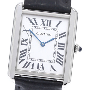 カルティエ CARTIER W5200003 タンクソロLM クォーツ メンズ _845753