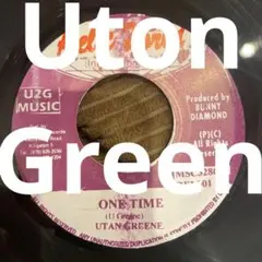 uton green / one timeレゲエレコード