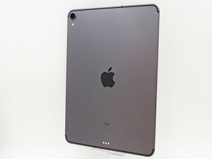 ◇ジャンク【au/Apple】iPad Pro 11インチ Wi-Fi+Cellular 64GB SIMロック解除済 MU0M2J/A タブレット スペースグレイ