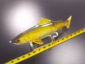 廃番 リトルジャック ビアユ127 #錆鮎系色 USED 美鮎 JDM DISCONTINUED LITTLE JACK BIAYU MULTI-JOINTED BASS FISHING LURE