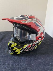 Troy Lee Designs 13 Air サイズS Strike Helmet Red オフロード　フルフェイスヘルメット 55-56ヘルメット オークリー　ゴーグル