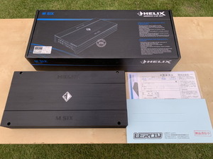 ★使用期間極短！ほぼ新品！HELIX 6チャンネルパワーアンプ M-SIX 正規品！元箱/取説/保証書付属！★