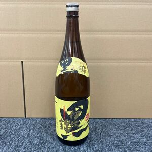 154. ★未開栓★ 黒伊佐錦 くろいさにしき 本格焼酎 芋焼酎 1800ml 一升瓶 25度 古酒