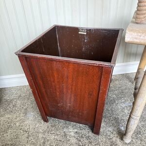 【ANTIQUES】 victor スチールゴミ箱 ダストボックス metal office furniture 店舗什器 アンティーク 古着 US 店舗什器 古道 vintage 