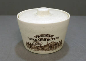 昭和レトロ　陶器製　雪印乳業　バターケース