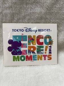 ◇　TDRディズニーアンコールザモーメンツ展 ステッカー　TDR ディズニーリゾート