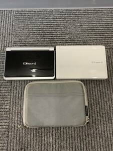 #766 CASIO EX-word DATA PLUS4 DATA PLUS6 おまとめ2点セット 動作確認済 現状品