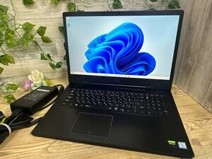 【良品♪】DELL G7 7790[Core i7 9750H 2.6GHzGHz/RAM:16G/SSD:256GB+HDD:1TB/RTX 2060]Windows 11 ゲーミングノートPC 動作品