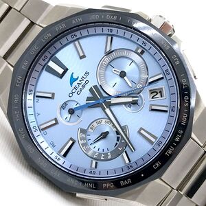 新品 2024年購入 20周年記念 限定 CASIO カシオ OCEANUS オシアナス 腕時計 OCW-T6000BV-2AJR 電波ソーラー クラシックライン Bluetooth