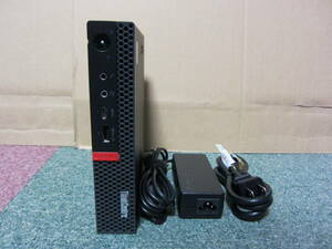 ⑳Lenovo ThinkCentre M720q 10T7-S1K900 中古 Win11Pro/Core i3 8100T/8GB/SSD M.2 NVMe 256GB/無線LAN/Bluetooth 小型PC