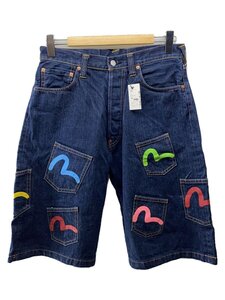 EVISU◆ショートパンツ/-/コットン/NVY