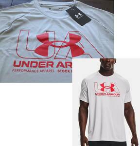 【既決USA】アンダーアーマー ★ UNDER ARMOUR@完売胸元&背中【UA】ロゴ入半袖Tシャツ【UA Men