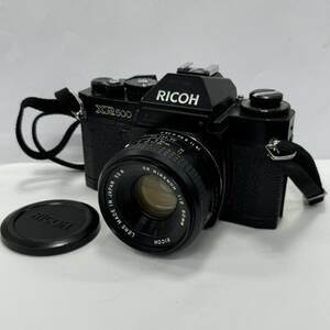 【1円スタート！動作未確認】RICOH リコー XR500 本体+レンズ XR RIKENON 1:2 50mm フィルムカメラ 中古 詳細不明 ジャンク