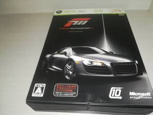 XBOX360 新品未使用 未開封 FORZA MOTORSPORT 3 LIMITED EDTION フォルツァ モータースポーツ 3 初回限定版