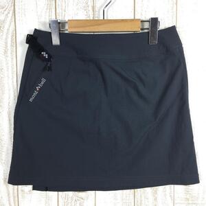 WOMENs M モンベル TRラップスカート 巻きスカート MONTBELL 1105261 グレー系