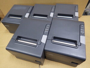 ☆同型５台あり！純正アダプター付き！エプソン/EPSONレシートプリンター！TM-T88V 111 Model:M244A（#Y-159）「80サイズ」☆