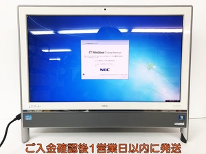 【1円】NEC モニタ一体型PC VN770/H 21.5型FullHD Windows7 i7-2670QM 8GB 初期化済 未検品ジャンク C01-324jy/G4