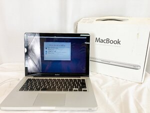 ジャンク Apple MacBook A1278 Core2duo ノートパソコン PC コンピュータ アップル マック / 名古屋発11-300△