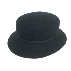 良好◆CA4LA カシラ フェルトハット ◆ktz02117 ブラック ウール100％ レディース 帽子 ハット hat 服飾小物
