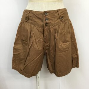 SM2ehkasopo S サマンサモスモスエヘカソポ パンツ ショートパンツ Pants Trousers Short Pants Shorts 茶 / ブラウン / 10044918