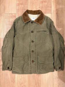 visvim MINIE HUNTING JKT ( DMGD MOLESKIN ) size2