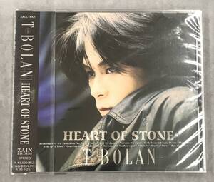 新品未開封CD☆T-BOLAN。. HEART OF STONE（1993/05/26）/ ZACL1001.