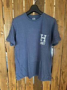 Hollywood lunch market ハリウッドランチマーケットポケットTシャツ ネイビー 2(M)