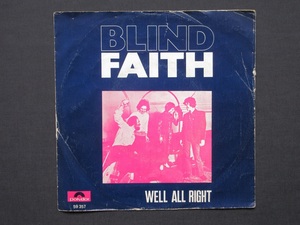 [即決][7インチ][ポルトガル盤]■Blind Faith - Well All Right / Presence Of The Lord■ブラインド・フェイス■Cream■Traffic■Family