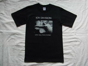 ☆美品・未着用☆ 00s ビンテージ JOY DIVISION ジョイ・ディヴィジョン LOVE WILL TEAR US APART Tシャツ sizeS 黒 ☆USA古着 NEW ORDER