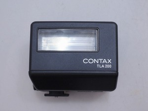 期間限定セール コンタックス CONTAX ストロボ ブラック TLA200