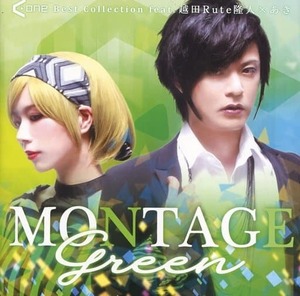 MONTAGE Green A-One Best Collection feat. 越田Rute隆人＆あき / A-One　東方project 　CD　同人　アレンジ　送料無料