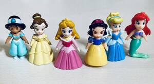 ディズニー Disney プリンセス アラジン シンデレラ リトル・マーメイド ミニフィギュア まとめてセット