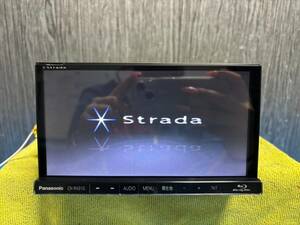 ☆Panasonic strada パナソニック ストラーダ CN-RX01D メモリーナビ フルセグ☆2023年地図データ※ジャンク☆043008M