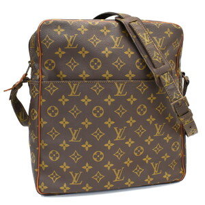 1円 ▼良品 LOUIS VUITTON ルイヴィトン ショルダーバッグ マルソー M40264 モノグラム キャンバス ブラウン▼E.Cse.s1-21