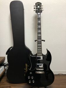 Epiphone SG Custom Tonny Iommi Lefty エピフォンSGカスタムトニーアイオミモデル ハードケース付き レフティ 左利き 限定品