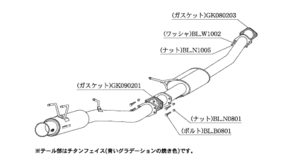 個人宅発送可能 柿本 マフラー Regu.06 & R レグゼロロクアール NISSAN スカイラインクーペ/セダン HCR32 2.0_ターボ FR 5MT/4AT (N21308)